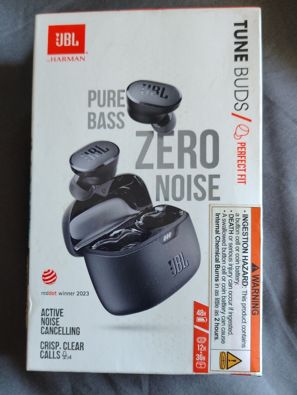 JBL TUNE BUDS with Active Noise Cancelling, NEW